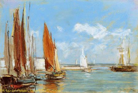 Sailingvessels, Honfleur