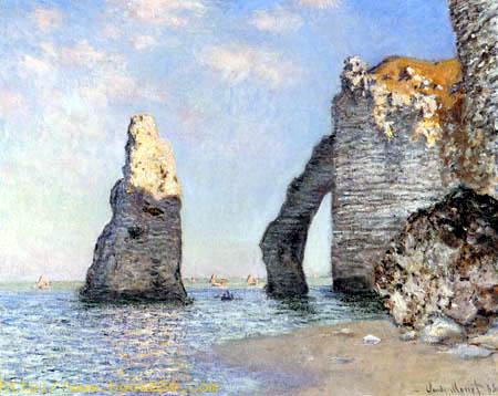 The cliff of Dieppe Etretat