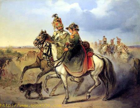 The gallant Hussar