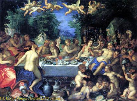 The wedding of Peleus and Thetis