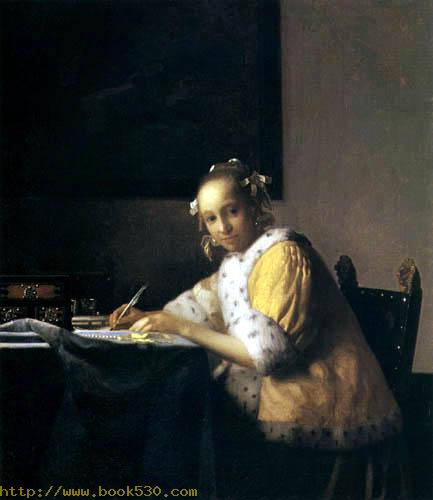 A Lady Writing a letter