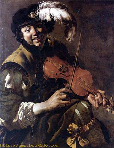 Boy violinist