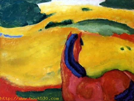Horse in a landscape