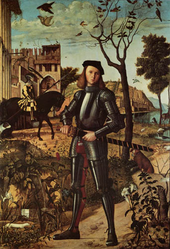 Portrait of a knight