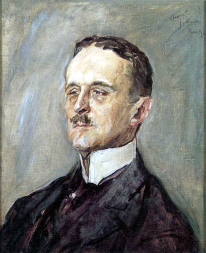 Portrait of count Brockdorff