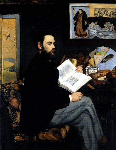 Portrait of Emile Zola