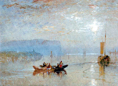 Scene on the Loire, near Coteaux de Mauves