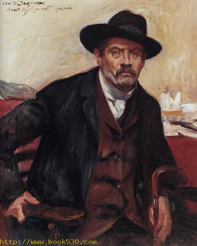 Selfportrait with a black hat