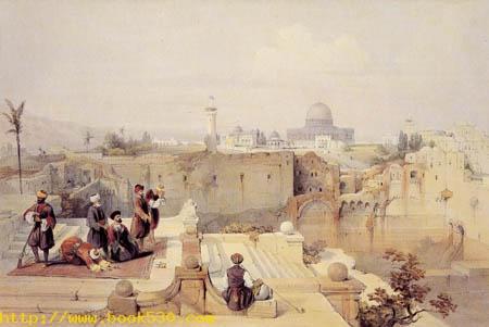 The Omar mosque in Jerusalem