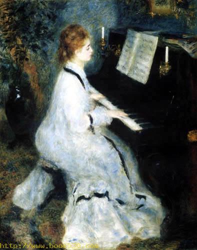 Woman at the piano