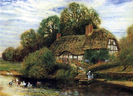 Farmhouse at the river