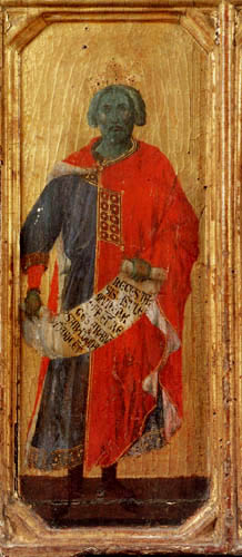 Maesta, Der Prophet Salomo
