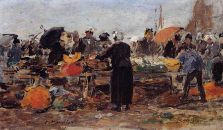 Market in Trouville