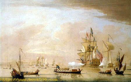 The Arrival of Georg II. off Margate