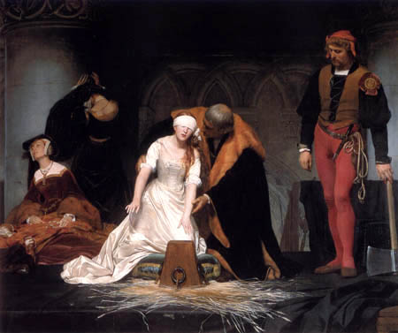 The execution of Jane Grey