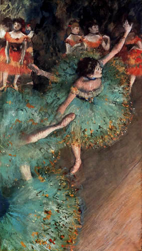The green dancers
