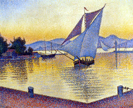 The Port at Sunset, Saint