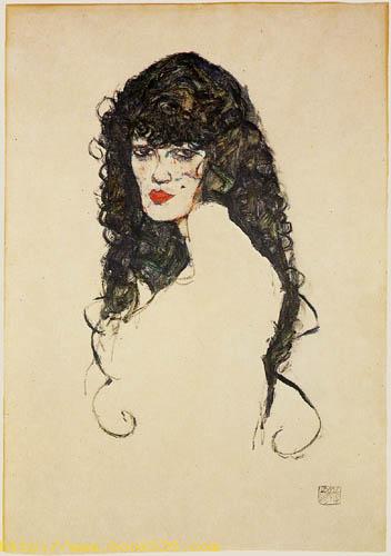 Woman with black hair