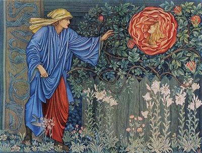 The Pilgrim in the Garden or The Heart of the Rose
