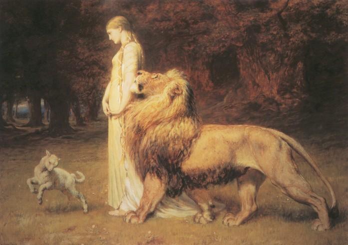 Una and the Lion