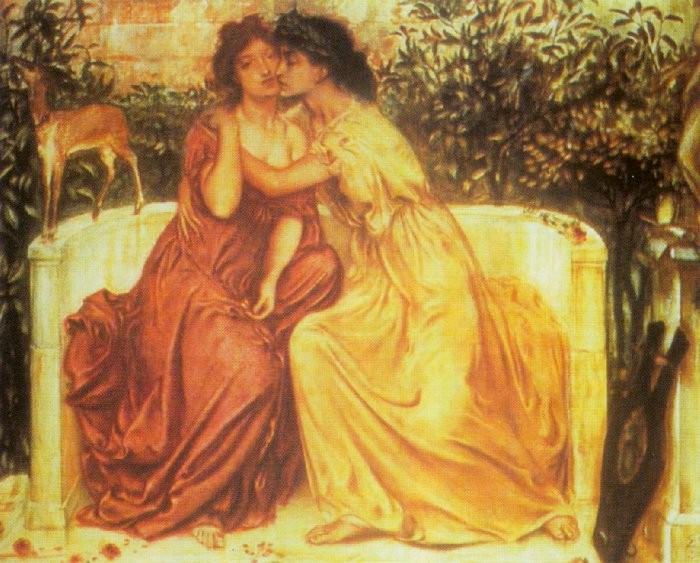 Sappho and Erinna at Mytelene
