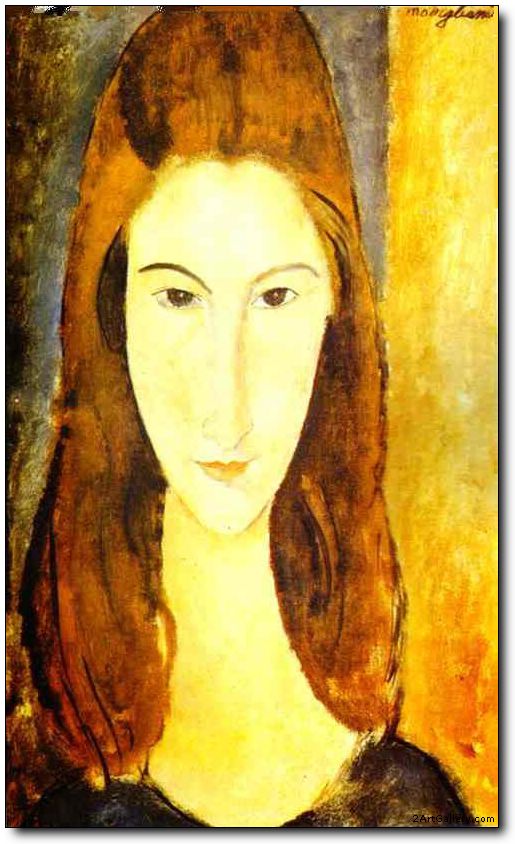Woman oil painting