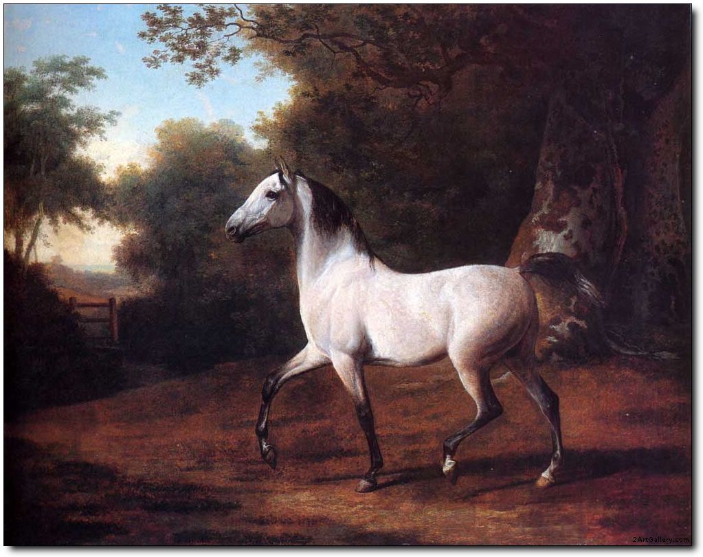 Animal oil painting