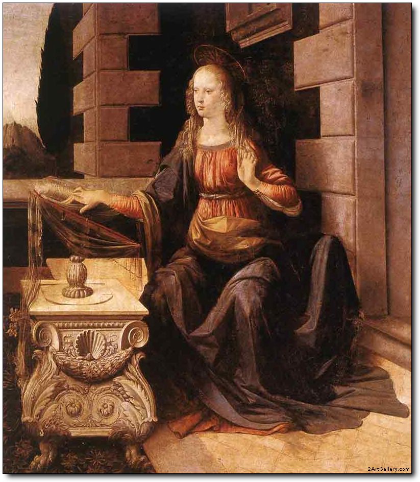 Woman oil painting