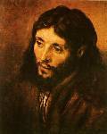 Head of Christ Oil Painting