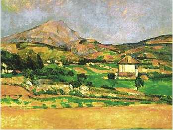 Mont Sainte-Victoire Oil Painting