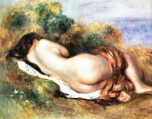 Reclining Nude Oil Painting