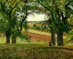 The Chestnut Trees at Osny Oil Painting