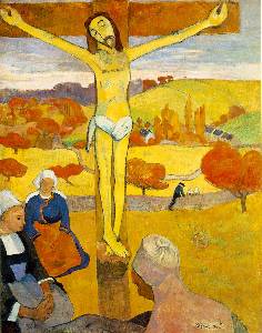 The Yellow Christ %28Le Christ Jaune%29 Oil Painting