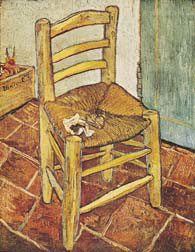 Vincent%27s Chair with His Pipe Oil Painting