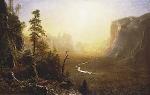 Yosemite Valley Albert Bierstadt Oil Painting