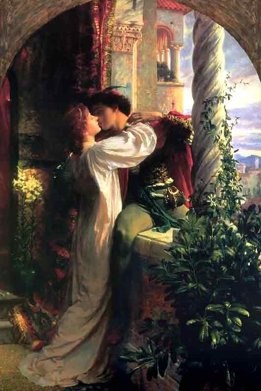 Romantic oil painting