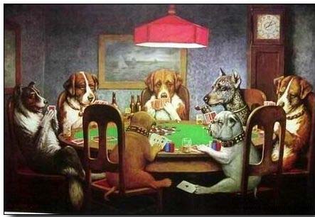 Animal oil painting