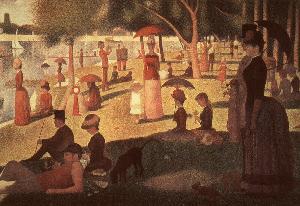 A Sunday On La Grande Jatte Georges Seurat Oil Painting