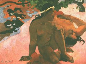 Are You Jealous Paul Gauguin Oil Painting