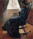 Aunt Karen in the Rocking Chair 1884 Oil Painting
