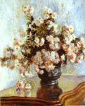 Chrysanthemums Claude Monet Oil Painting