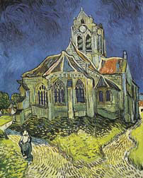 Church at Auvers Oil Painting