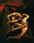 Dante and Virgil in Hell Adolphe William Bouguereau Oil Painting