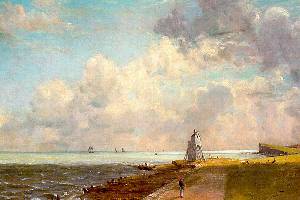 Harwich Lighthouse Oil Painting