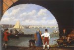 Landing At Westminster Bridge Jacques Laurent Agasse Oil Painting