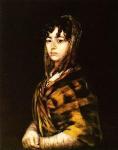 Senora Sabasa Garcia Francisco Goya Oil Painting