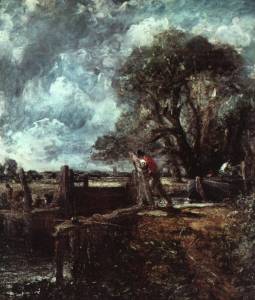 The Lock at Dedham Oil Painting