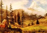 The Matterhorn Albert Bierstadt Oil Painting