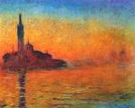 Venice at dusk 1908 Claude Monet Oil Painting