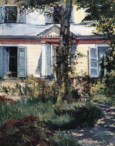 Villa at Rueil Oil Painting